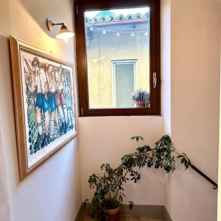 Charming Light Terraces Near Basilica In Assisi *